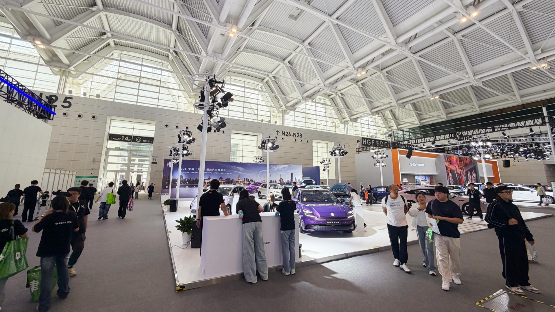 2026中国天津国际汽车展览会-名爵展台(图4)